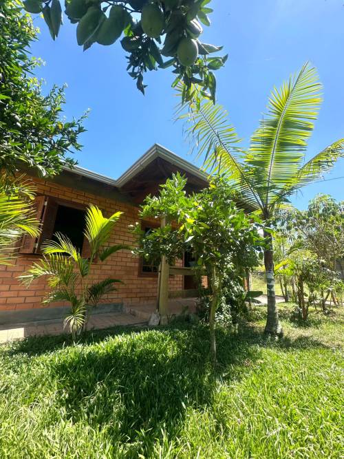 Casa 02 Dormitórios e Muitas Frutíferas | Cajú, Nova Santa Rita/Rs