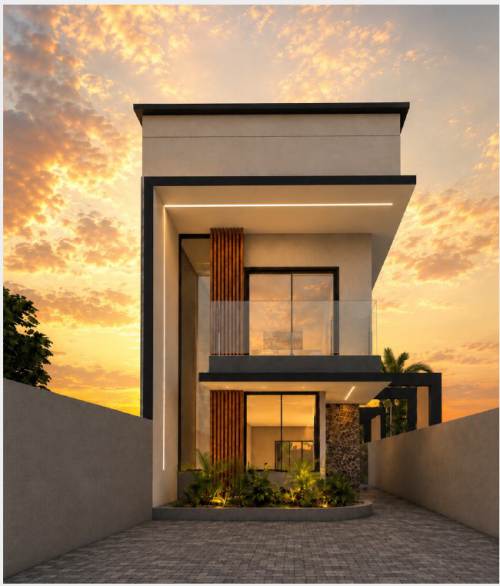 Casa 3 Suítes - Villas do Jaguari