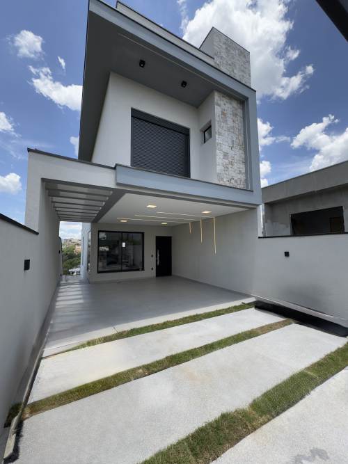 Casa 3 Dormitórios e Varanda - Villas do Jaguari