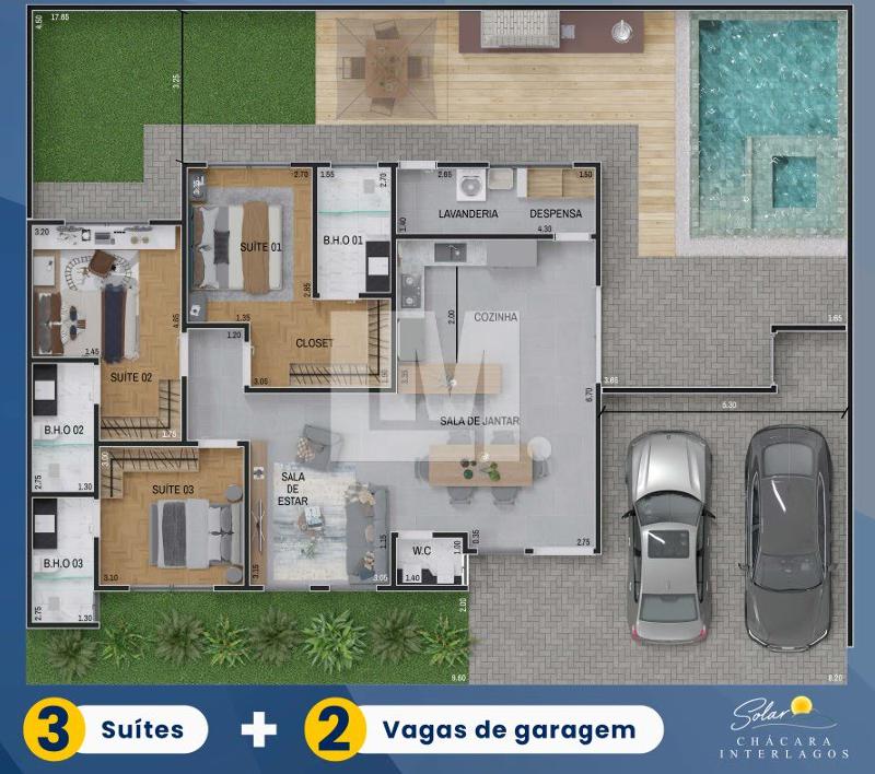 Casa em Condomínio Vila Santista Atibaia 
