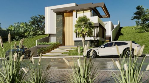 Casa Nova a Venda Com 04 Suítes em Alphaville