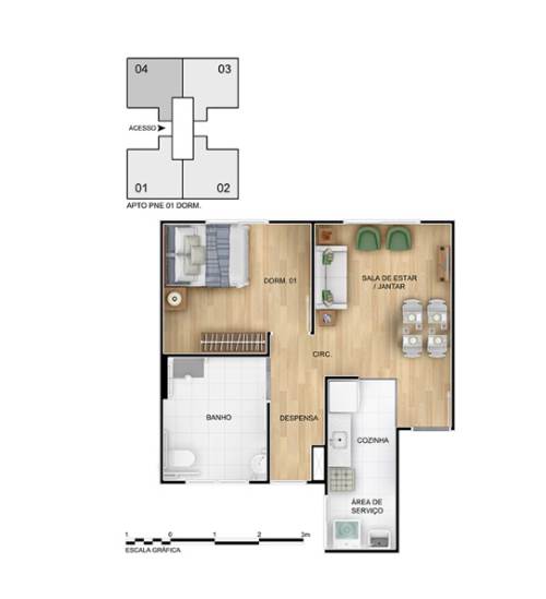 Apartamento Mato Grande Canoas 