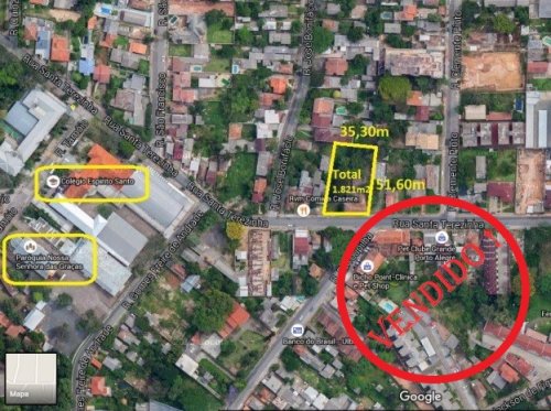 Terreno Nossa Senhora das Graças Canoas 
